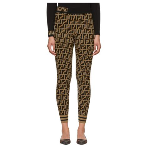 leggins fendi donna